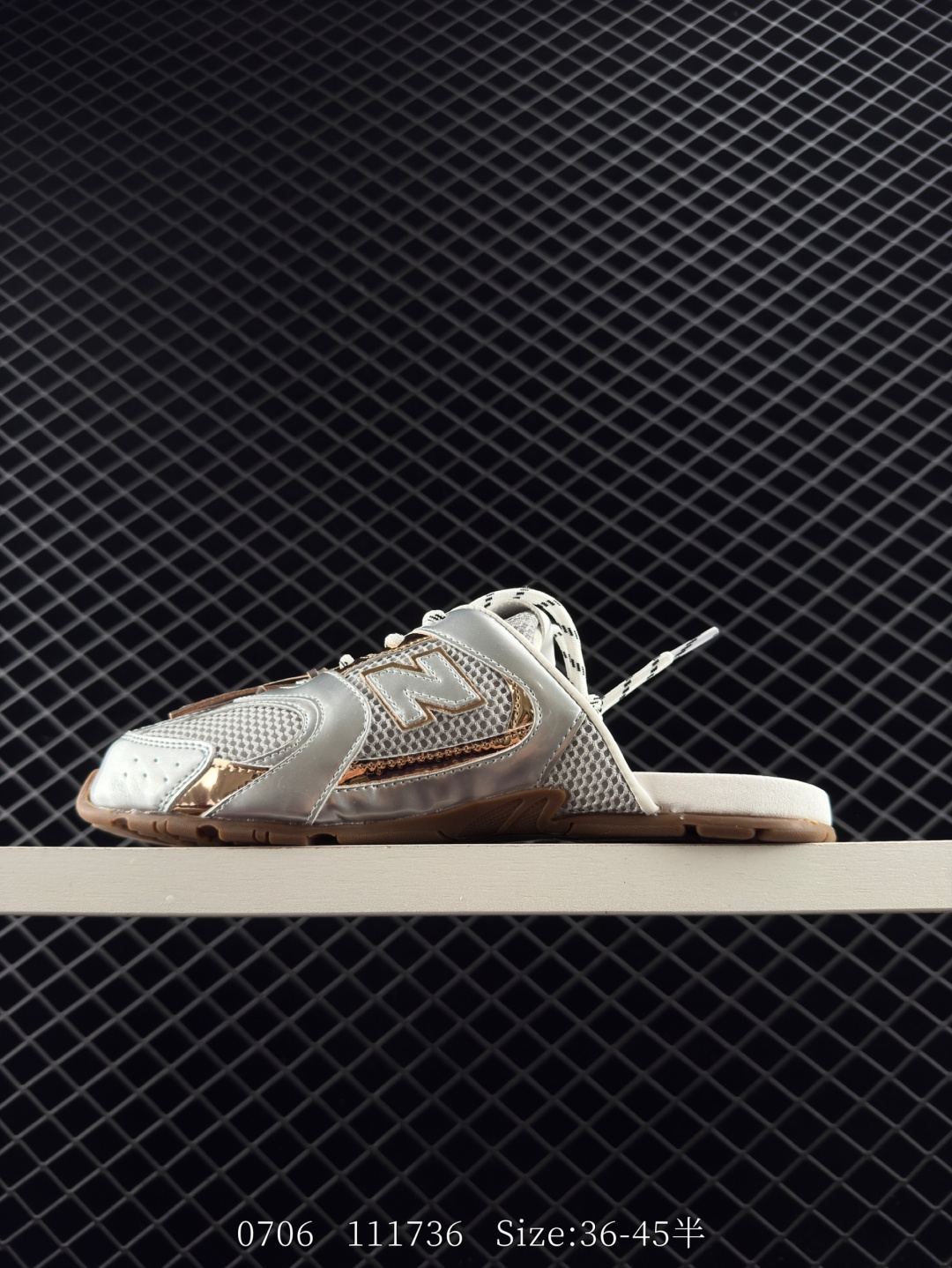 Miu Miu x NB  New Balance 530 SL Faded Suede Mules